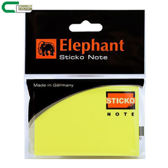 Giấy ghi chú Elephant vàng 50x75mm N5075-159719-