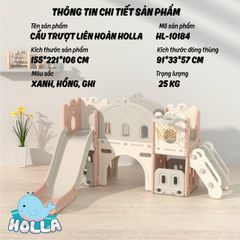 Bộ cầu trượt liên hoàn HL10184