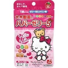 Kẹo vitamin tổng hợp Papazeri Hello Kitty dành cho trẻ biếng ăn ( dạng túi 30 viên)