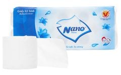 Giấy vệ sinh Nano 10 cuộn có lõi