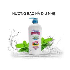 Nước rửa bình Pureen Hương bạc hà 750ml