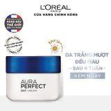  Kem dưỡng da trắng sáng L'Oreal White/ Aura Perfect Day Cream SPF17 PA++ 50ml 