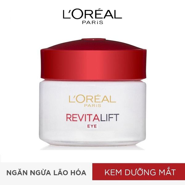 Kem dưỡng da vùng mắt chống lão hóa L’Oreal Paris Dex Revitalift Eye Cream 15ml