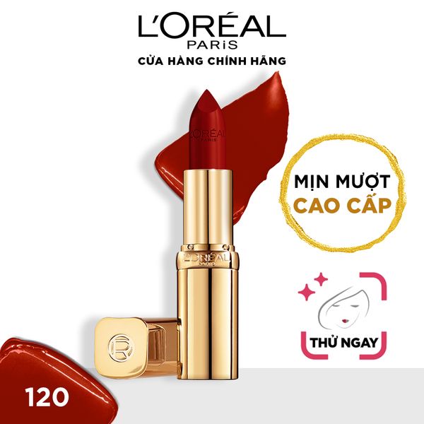 Son satin mịn mượt cao cấp L’Oreal Paris Color Riche Satin 3.7g