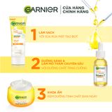  [MINISIZE] Kem dưỡng serum sáng da ban ngày Garnier Light Complete Vitamin C Serum Cream SPF30 18ml 