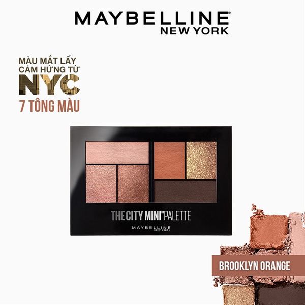 Bảng Phấn Mắt Maybelline New York 6 Màu Mini Palette 4g