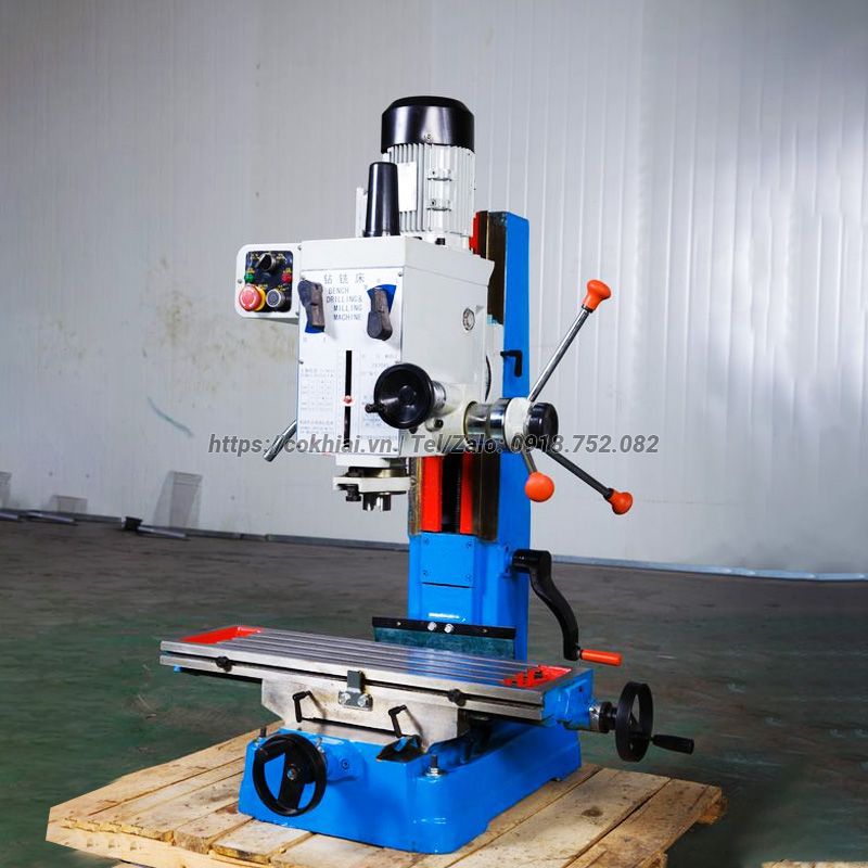 Máy khoan phay taro hộp số giá rẻ WDDM ZX7045 – Cơ Khí Ai