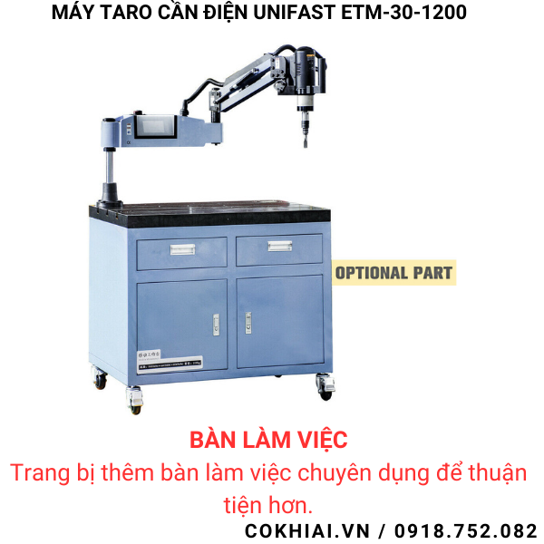 Phụ kiện máy taro cần điện Unifast ETM-30-1200