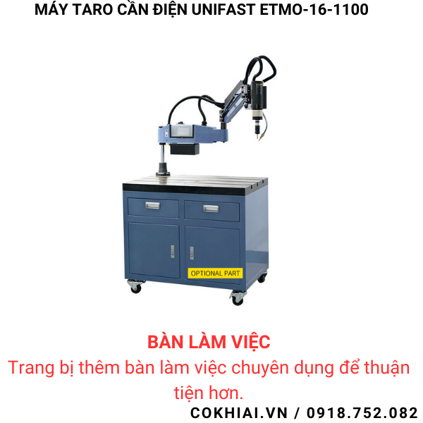 Phụ kiện máy taro cần điện Unifast ETMO-16-1100