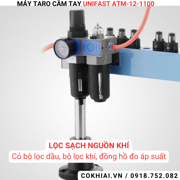 Cấu tạo máy taro khí nén ATM-12-1100