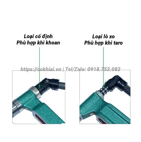 Các loại cardan đầu khoan nhiều trục