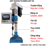  Máy khoan taro tự động NC Unifast ADT-20 