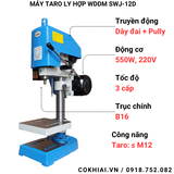  Máy ta rô ly hợp WDDM SWJ-12D 