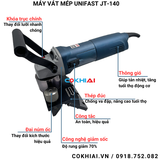  Máy vát mép cầm tay Unifast JT-140 