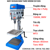  Máy khoan bàn có taro WDDM Z4132G 