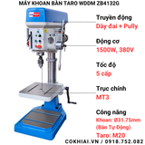  Máy khoan tự động có taro WDDM ZB4132G 