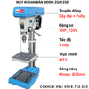 Máy khoan bàn công nghiệp WDDM ZQ4125D