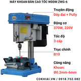  Máy Khoan bàn mini WDDM ZWG-6 