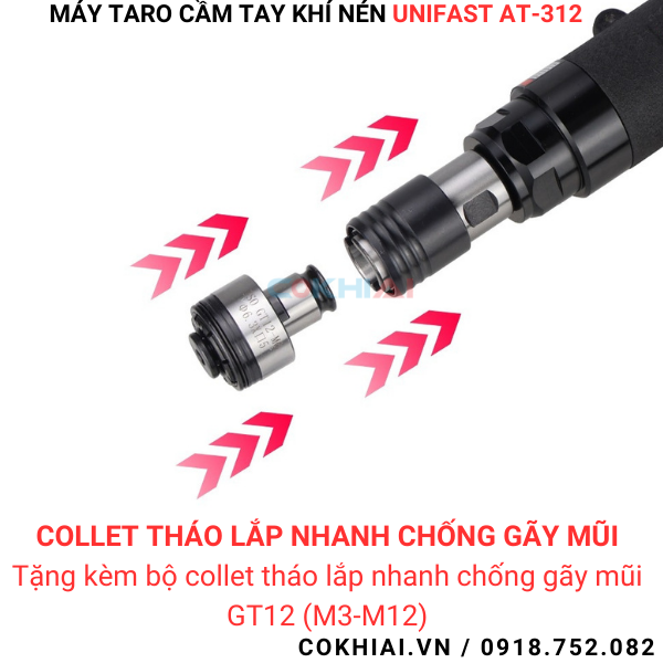 Cấu tạo máy taro cầm tay AT-312