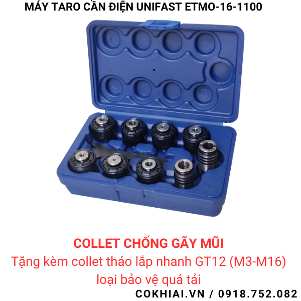 Phụ kiện máy taro cần điện Unifast ETMO-16-1100