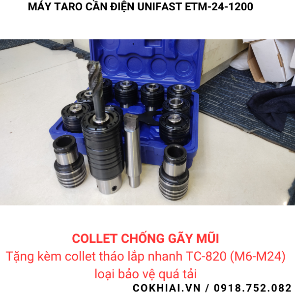 Phụ kiện máy taro điện Unifast ETM-24-1200