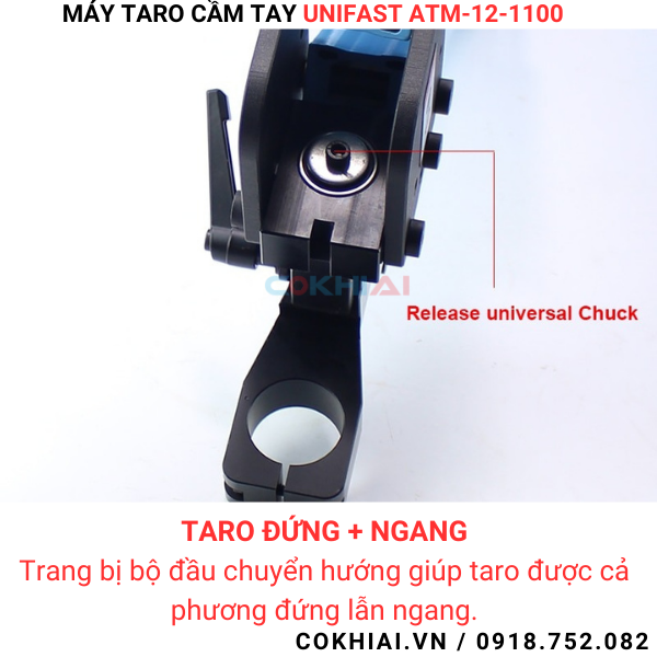 Cấu tạo máy taro khí nén ATM-12-1100