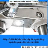  Máy khoan phay mini WDDM ZX7016 