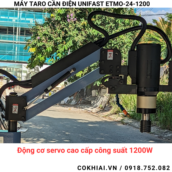 Cấu tạo máy taro cần điện ETMO-24-1200