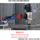  Máy taro điện Servo cần xoay Unifast ET / ETU Series 