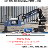  Máy taro cần điện Unifast ETM-16-1100 