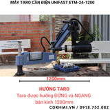  Máy taro cần điện Unifast ETM-24-1200 