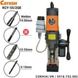  Máy khoan từ tự động Cayken KCY-55/2QE 