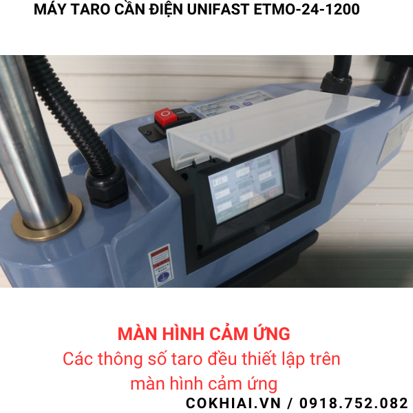 Cấu tạo máy taro cần điện ETMO-24-1200