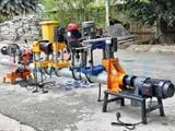  Combo (Máy khoan ống + Cắt ống + Cán Rãnh ống) 