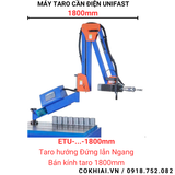  Máy taro điện Servo cần xoay Unifast ET / ETU Series 