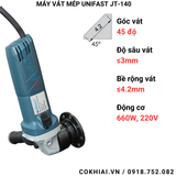  Máy vát mép lỗ Unifast JT-100 