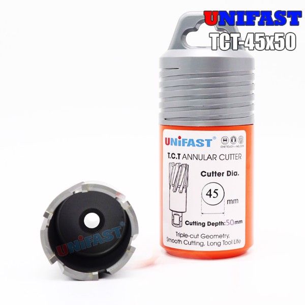  Mũi khoan từ 45mm Unifast TCT 45x50 