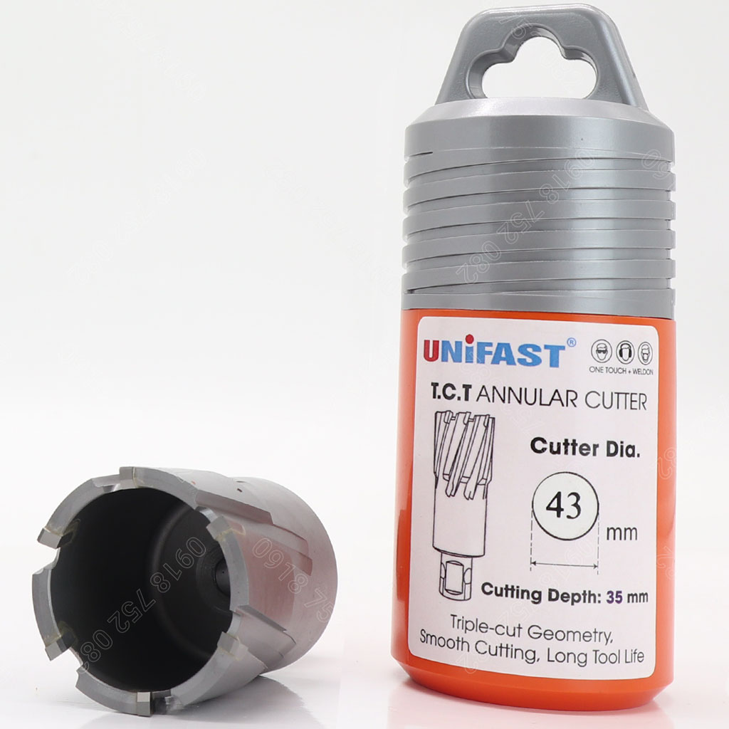Mũi khoan Unifast TCT 43x35