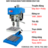  Máy khoan bàn taro WDDM ZS4116D 