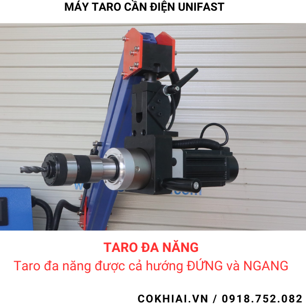 Cấu tạo máy taro cần điện Unifast