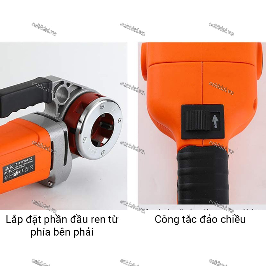 Hướng dẫn sử dụng máy ren ống SD50