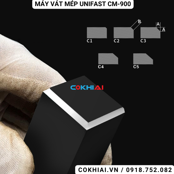 Khả năng vát bàn trượt V Unifast CM-900