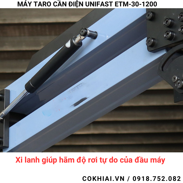 Cấu tạo máy taro cần điện Unifast ETM-30-1200