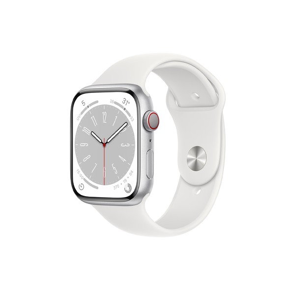  Apple Watch series 8 Aluminum - Viền nhôm - Dây cao su 