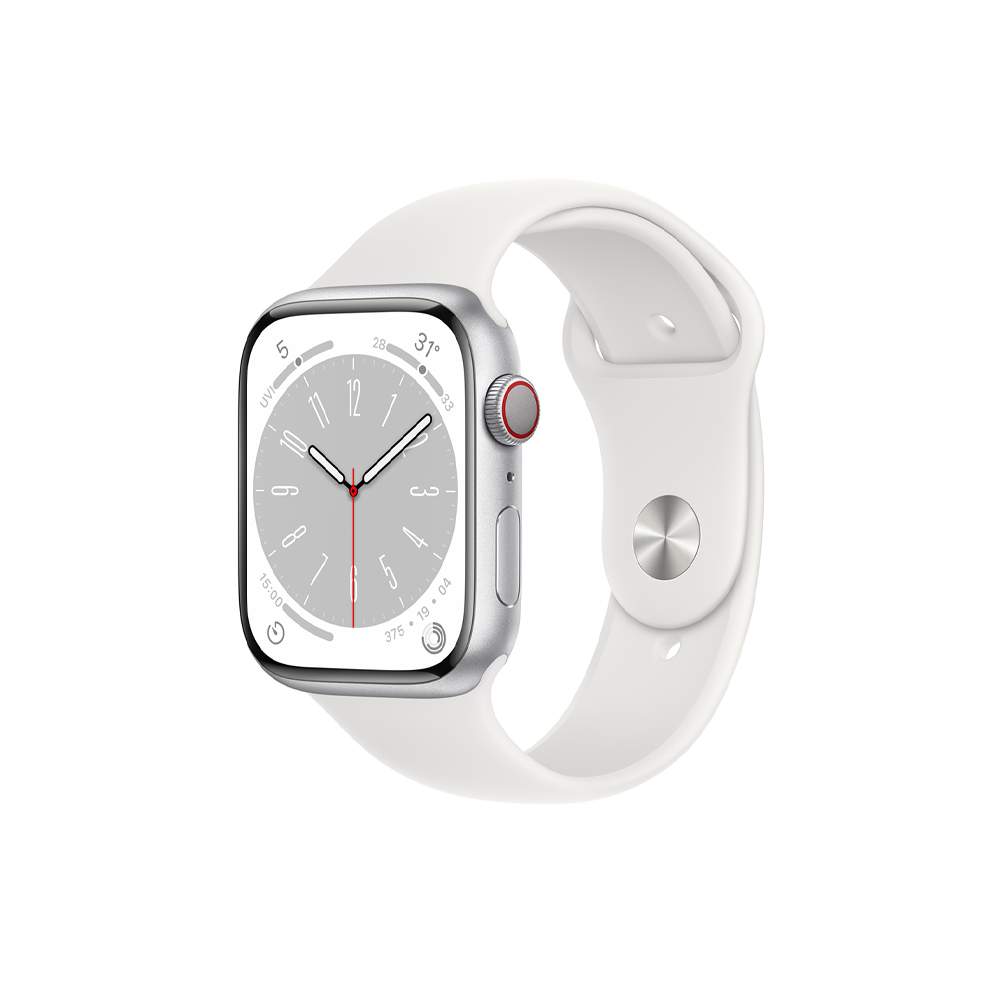  Apple Watch series 8 Aluminum - Viền nhôm - Dây cao su 