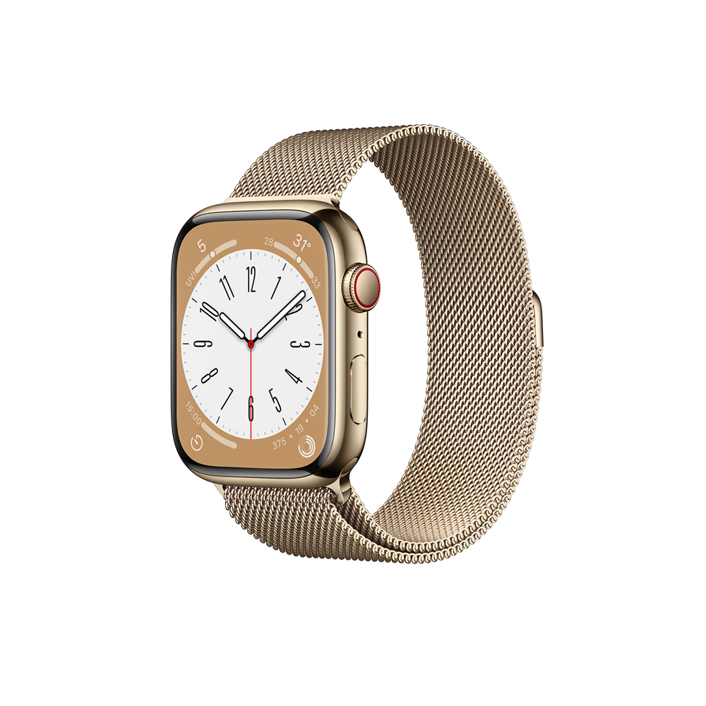  Apple Watch series 8 Stainless Steel - Viền thép - Dây thép 