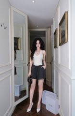 Quần Short Họa Tiết Kèm Dây