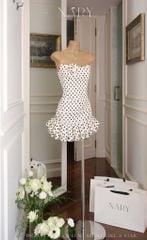 Set Cup Chấm Bi Đính Hoa