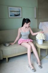 Áo 2S Thun Trơn Đính Nơ