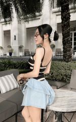 Áo Thun Sọc Lai Bầu
